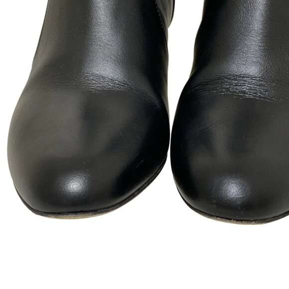 JIMMY CHOO - Black Leather Women's Boots 341-071025 - Picture 6 of 9